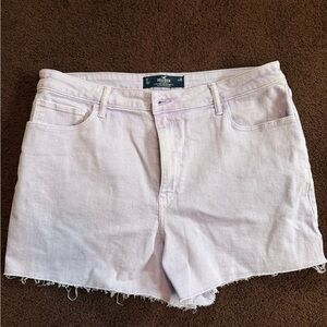 Hollister Women's Lavender Jean Shorts